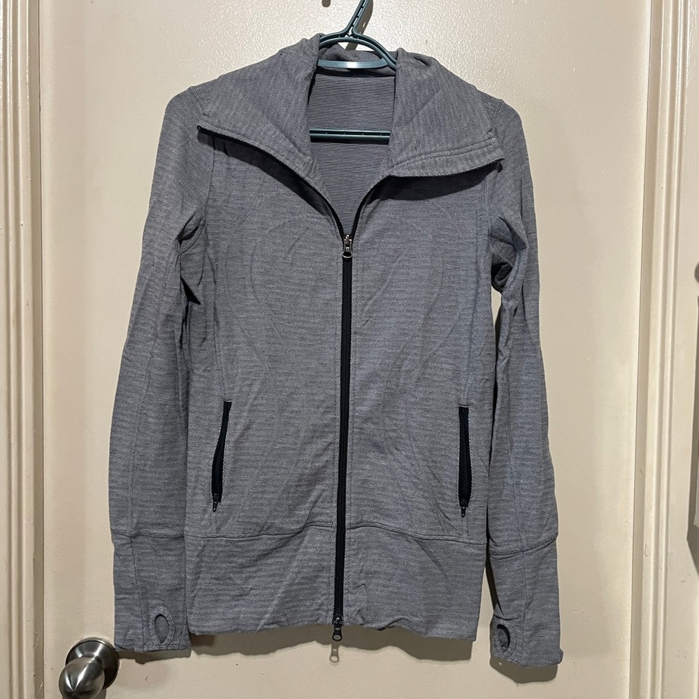 LULULEMON  SILVER SPOON PIQUE STRIDE JACKET